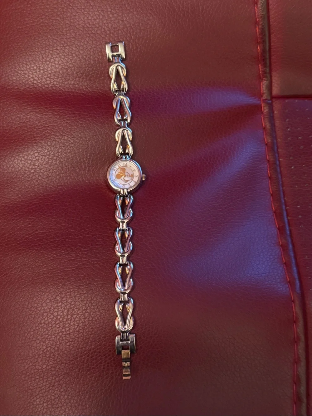 Disney Time Works Gold/Silver Toned Mickey Mouse Watch